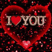 Gif animé y love you